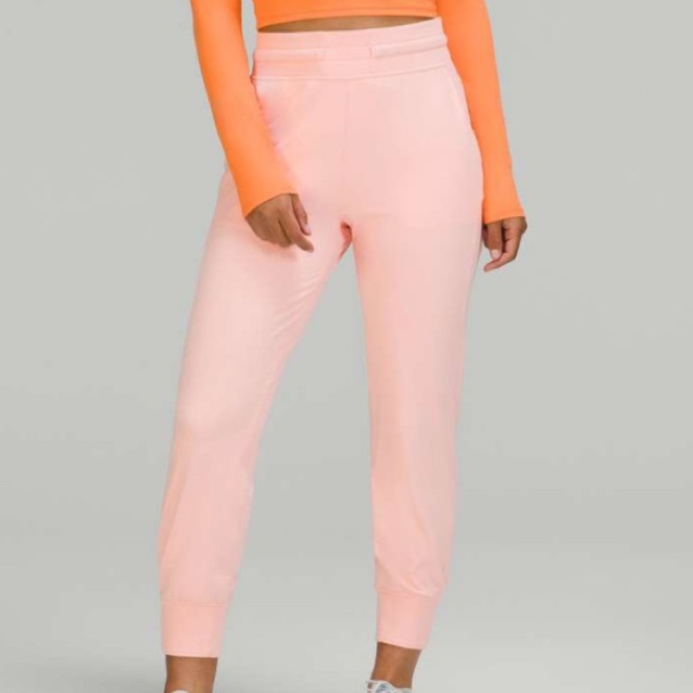 Lululemon Ready to Rulu Pink Classic Fit High Rise Jogger *7/8 Length - Picture 1 of 13
